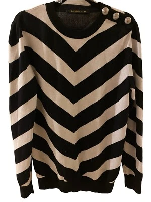 Balmain X H&M Men’s Pullover Sweater Size Small - Image 1 of 4