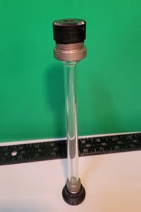 D.C. Rudolph Borosilicate Glass Polarimeter Tube, 200mm - Picture 1 of 9