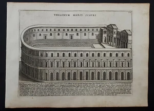 Lauro 1637: Theatrum Marci Scauri - Picture 1 of 4