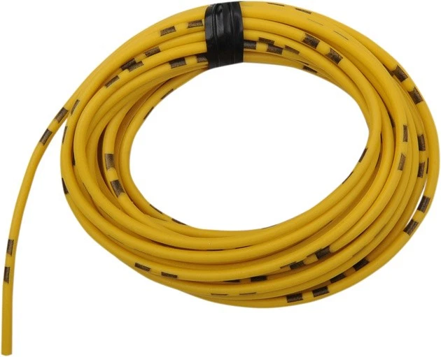 Shindy 14A Motorcycle Wiring 13 ft. Spool Yellow - Изображение 1 из 1