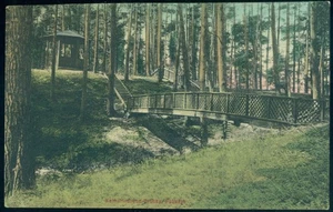 Russland Lettland 1908 Katharinenbad-Brücke Pabasch Pabaži Verlag: N. Blowesz - Bild 1 von 2
