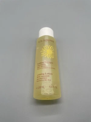 Loção Tonificante Clarins com Camomila Refrescante Sem Álcool - 6,8 oz Nova Sem Caixa - Imagem 1 de 4