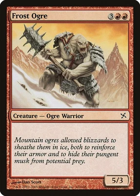 (1x) FROST OGRE - Betrayers of Kamigawa – MTG Magic the Gathering Card - Image 1 of 4