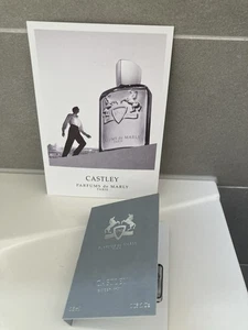 Parfums De Marly Castley Eau De Parfum 1,5 Ml Probe Karte Box Neu - Bild 1 von 2