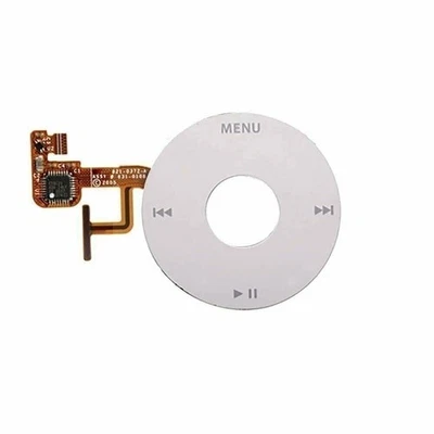 RESALEFIRM White Click Wheel Flex for iPod Classic Video 5th 5.5 gen 30gb 60gb 80