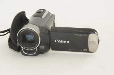 Canon VIXIA HF R10  Full HD 1080p Camcorder Camera Red Used - Image 1 of 2