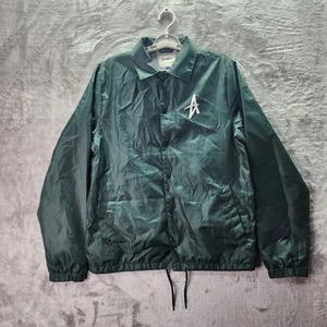 Altamont Herren Small Green Parrick Coach Jacke Skateboard Streetwear Logo - Bild 1 von 12