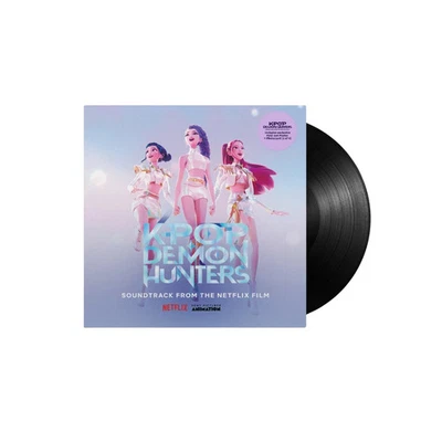 KPop Demon Hunters Cast HUNTR/X Saja Boys KPop Demon Hunters Vinyl LP + Poster - Image 1 of 4