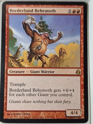 Borderland Behemoth - Morningtide - Magic the Gathering MTG Nice! - Image 1 of 3
