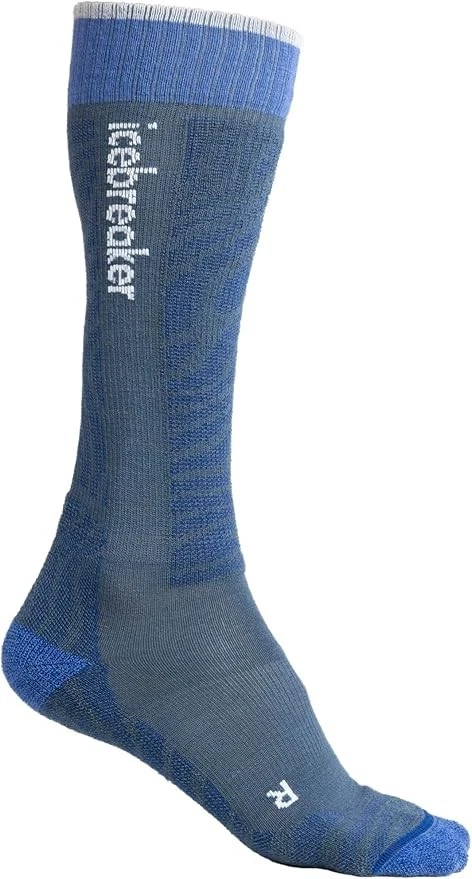 Calcetines de esquí de lana merino rompehielos cojín ligero OTC sobre la pantorrilla S venta al por menor $31 Foto 1 de 4