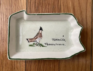 Vintage Annie Laura Pottsville Pennsylvania MCM Schmuckschale - Bild 1 von 6