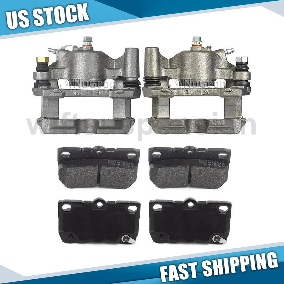 Pinzas de freno traseras y pastillas de freno para 2007 2008 2009 2010 2011 Lexus GS350 Foto 1 de 4