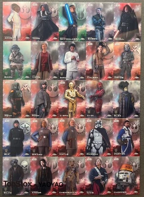 2025 Topps Chrome Star Wars Complete Base Darth Vader Full Set 1-200 #A - Image 1 of 4