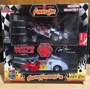 1998 Racing Champions Matco Tools Funny Car & Hot Rod Diecast Set 1:24 Dean Skuz - Picture 1 of 5
