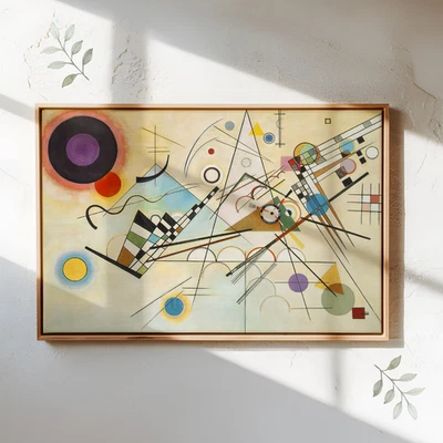 Composition VIII, Wassily Kandinsky, Russian Artist, 1923 Giclee Canvas Print - Image 1 of 4