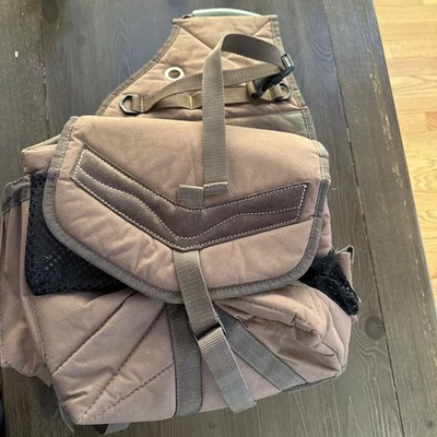 Tough 1 Saddle Bag Multi-Pocket Insulated Nylon Adjustable 61-9395 - Image 1 of 4