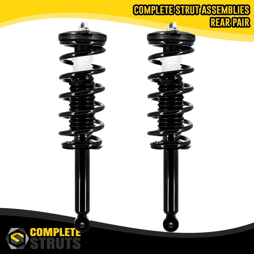 Rear Pair Complete Strut & Coil Spring Assemblies for 1999-2002 Infiniti G20 Foto 1 de 4