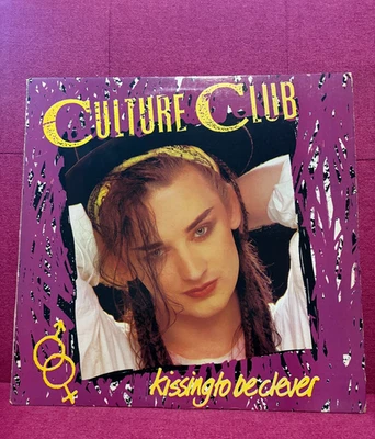 CULTURE CLUB-Kissing To Be Clever-Vinyl LP-1982 Virgin/Epic - Image 1 of 2