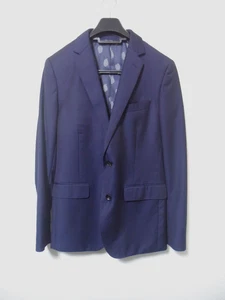 Bonobos Slim Fit Black Reda Super 120's 2 Button Blazer Jacket 38 R - Picture 1 of 11