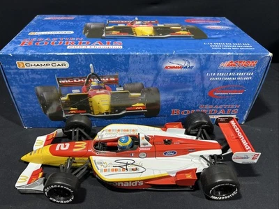 ACTION CHAMP CAR 1/18 SEBASTIEN BOURDAIS #2 DIECAST LIMITED EDITION AUTOGRAPHED - Image 1 of 4