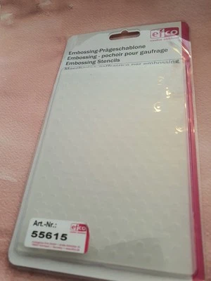 Embossing-Prägeschablone Punkte, neu, von Efco - Bild 1 von 2