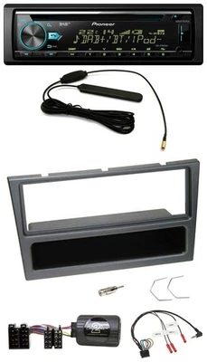 Pioneer CD MP3 Lenkrad DAB USB Autoradio für Opel Agila Corsa C Omega schwarz - Bild 1 von 4