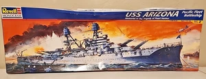 Revell USS Arizona Pacific Fleet Battleship Kit # 85-0302 Open Box Sealed Bags - Bild 1 von 15