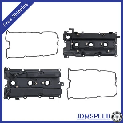 Left & Right Valve Covers w/Gasket For 2002-2006 Nissan Altima Maxima Murano V6 - Image 1 of 4