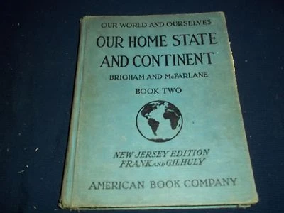 NUESTRO ESTADO NATAL Y CONTINENTE 1938 LIBRO II EDICIÓN NUEVA CAMISETA - MAPAS - KD 527 Foto 1 de 4