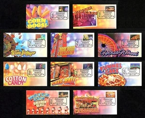 2024 Carnival Nights Forever Stamps 10 FDC Set : Cachets by Tony Ciccolella - Picture 1 of 12