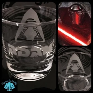 Star Wars Whiskey Becher Kylo Ren Unikat Geschenk GRATIS Namensgravur personalisiert! - Bild 1 von 12