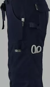 NWT Koi Classics Womens Lindsey Drawstring Small Blue Cargo Scrub Pants 701-12 - Picture 1 of 6