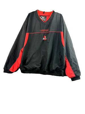 Chaqueta cortavientos Wagner Wear Louisville Cardinals para hombre talla XXL 2XL ajuste regular Foto 1 de 4