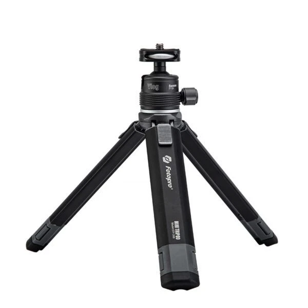 Fotopro SY-390+P-1hx Table-Top/Mini Tripod for Camera , Load: 2KG (Black) - Image 1 of 4