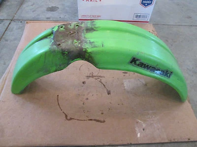 1986 Kawasaki KX60 KX 60 front fender mud guard - Изображение 1 из 3