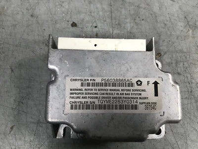 JEEP CHEROKEE KJ 2.8 CRD AIR BAG ECU MODULE P56038865AC 2001-2005  - Image 1 of 3