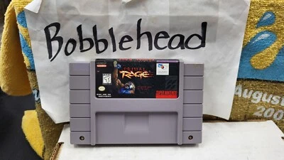 PRIMAL RAGE SUPER NINTENDO SNES VIDEO GAME NO BOX O MANUAL AUTHENTIC - Image 1 of 4