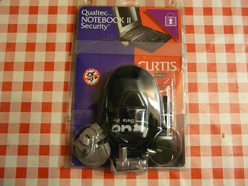 QUALTEC NOTEBOOK/LAPTOP COMPUTER SECURITY CABLE - NEW - Image 1 of 1