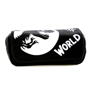 Jurassic World - T-Rex Logo Travel Bag NEW Clutch Wallet Pencil Case - Picture 1 of 3