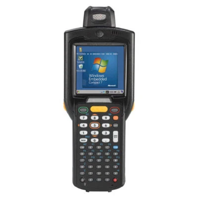 Symbol MC32N0-RL4HCHEIA Handheld 1D Laser Barcode Scanner Terminal With Battery - Image 1 of 4