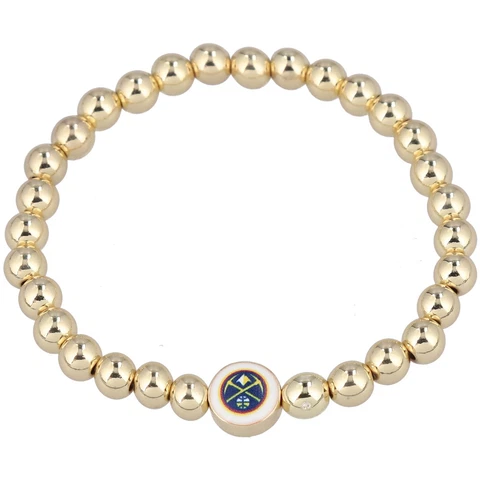 Women's BaubleBar Gold Denver Nuggets Pisa Bracelet Cover