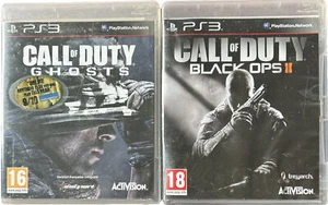 CALL OF DUTY GHOSTS + CALL OF DUTY BLACK OPS II - SONY PLAYSTATION 3 - Picture 1 of 4