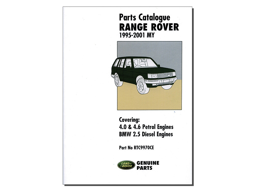 アクセサリー Range Rover Parts Catalogue 1992-1995 アクセサリー Range Rover Parts Catalogue 1992-1995 Range