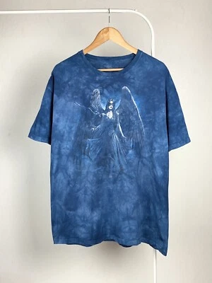 Camiseta De Colección The Mountain Angel XL Azul Fantasía Arte Película Foto 1 de 4