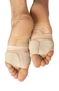 Nude Capezio thongz FootUndeez foot thong lyrical ballet dance - UK 6.5-8.5 - Picture 1 of 4