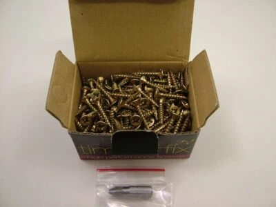 High performance cutter thread wood screws Timberfix 360 gold, 3.5x20mm pack 400