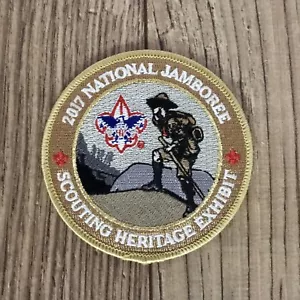 2017 National Jamboree Scouting HERITAGE EXHIBIT Pocket Patch. New, Rare Patch! - Picture 1 of 1