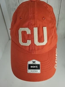 Clemson University CU Hat Fan FAVORITE Adjustable Orange  - Picture 1 of 11