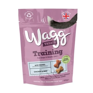 Wagg training treats chicken and beef 125g pack - treat/reward- 7 packs BARGAIN - Picture 1 of 1