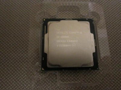 CPU Intel Core i5-8600K 3,6 GHz SR3QU Foto 1 de 4